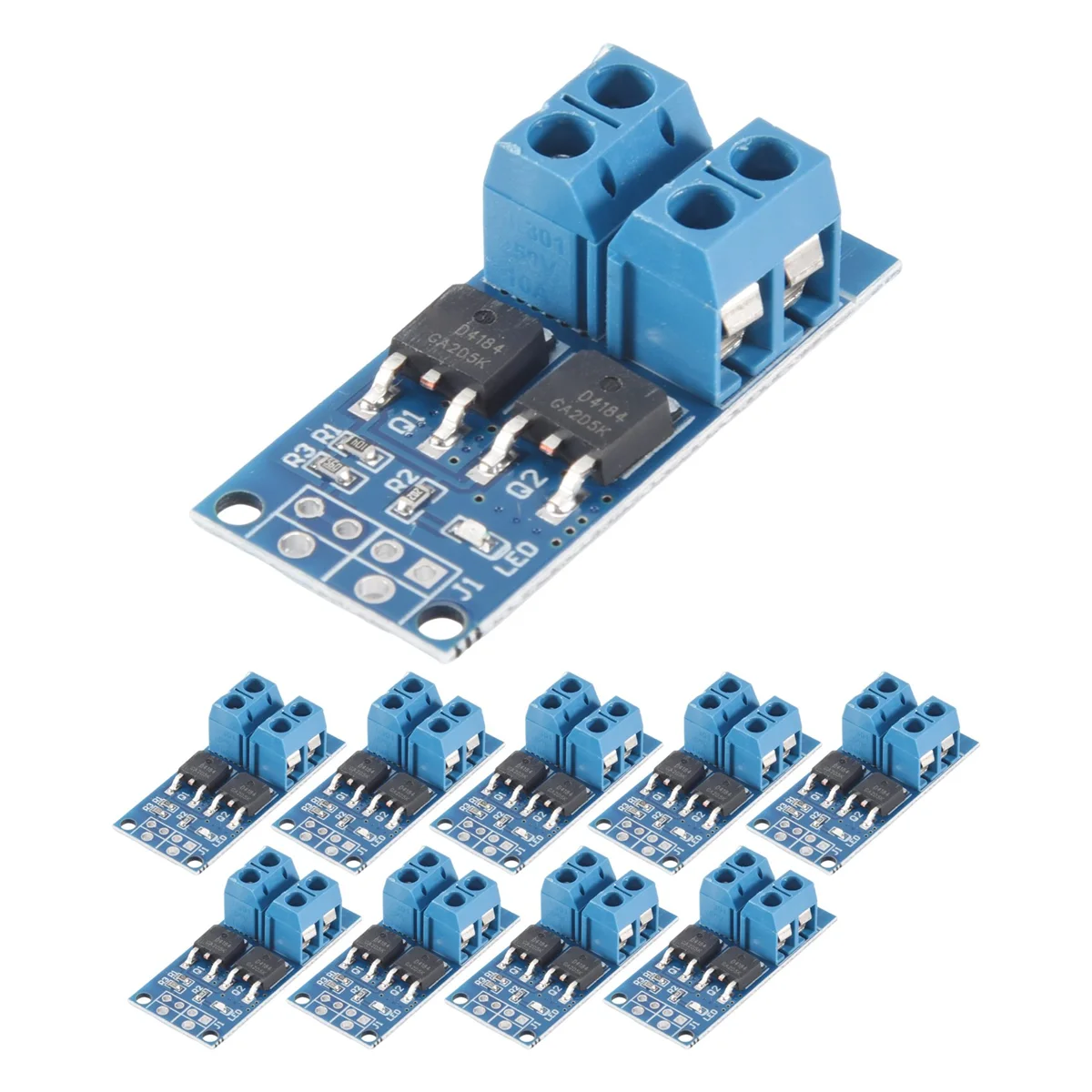 ABZV-10PCS DC 5 V-36 V 15A (Max 30A) MOSFET MOS FET Trigger Switch Driver Module 0-20 KHz PWM Regulator Bedieningspaneel