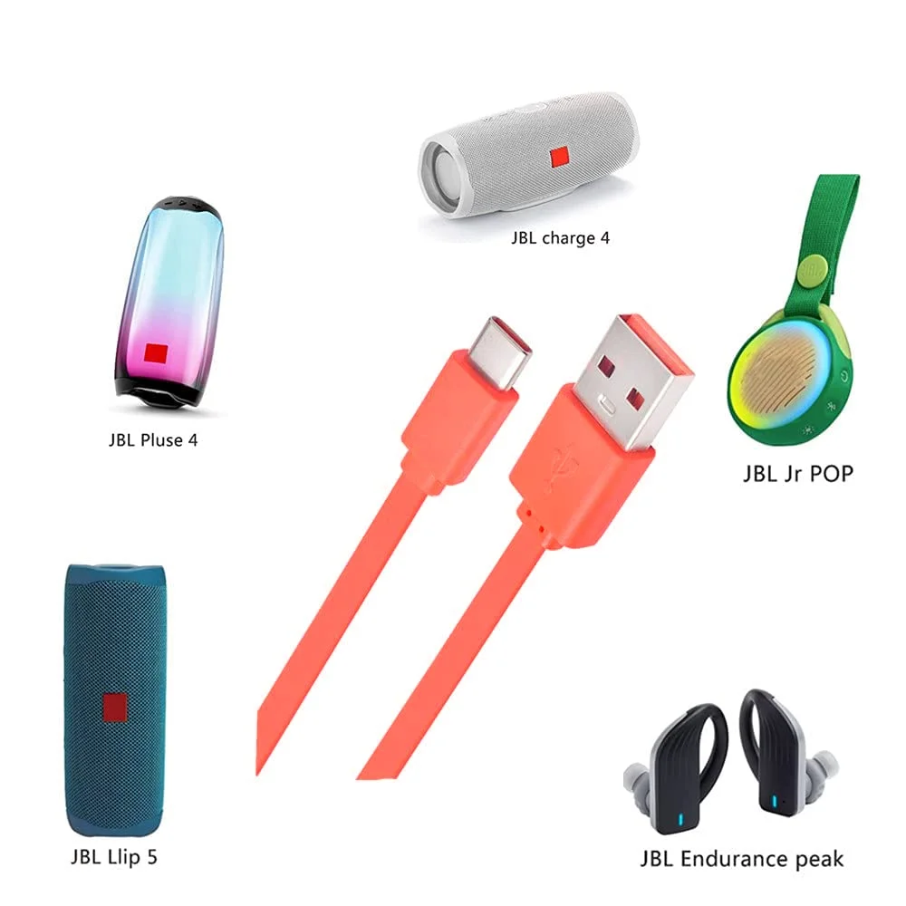 استبدال USB نوع C سريع كابل شحن الحبل ل JBL لحن 115TWS 120TWS 125TWS 130NC 210TWS 220TWS 225TWS 230NC سماعات أذن TWS