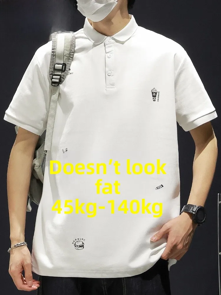 

MoChao plus Size ort Sve irt Men's Summer Trendy Brand Printed f Sve T-irt Extra Large Slimming Body Tee