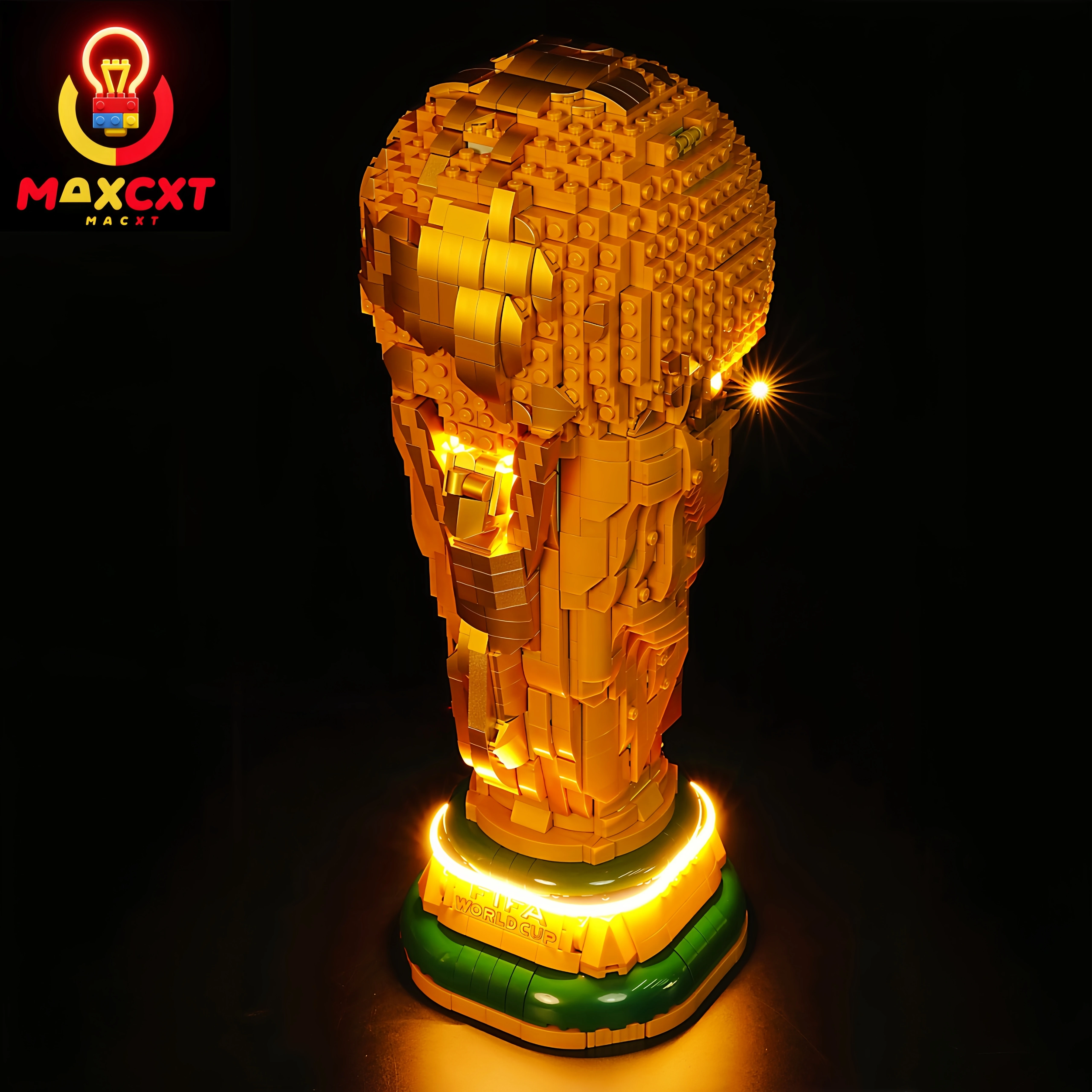 MAXCXT LED Light For LEGO 43020 Editions FIFA World Cup DIY Decorative Lamp Not Include Building Blocks Set