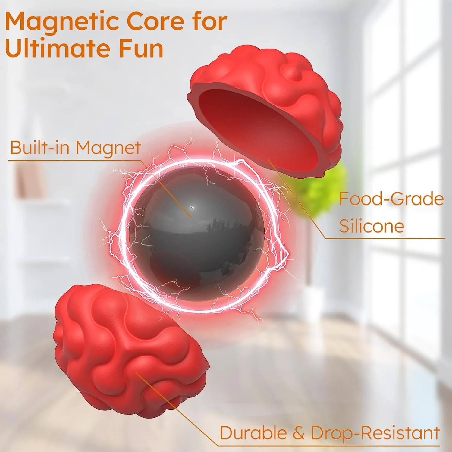 Upgraded Second Magnetic Balls EDC Relief Toys Fidgeting Antistress Anxiety Sensory Toy Magnet Balls For Adult Kids Autism ADHD