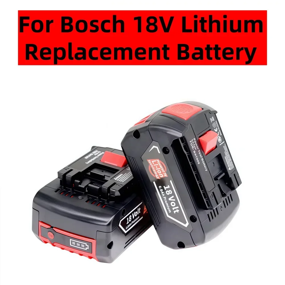 

brand-new 6.0Ah Battery Original for Bosch 18V Professional GBA GBH GSR GSB BAT618 BAT609 BAT620 Replacement Battery.