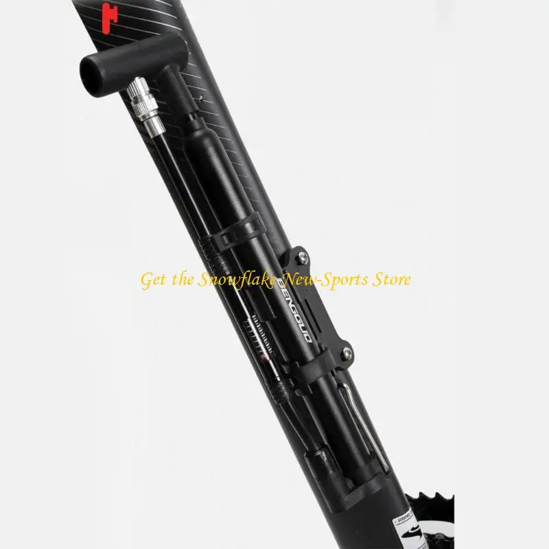 

E56D Portables High Pressures Bike Pumps Universals Valves Bicycles Hand Tire Pumps