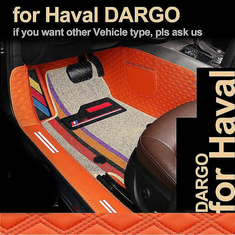 For GWM Haval DARGO 2022 F7 2024 2025 Car Foor Mat XY Accessory