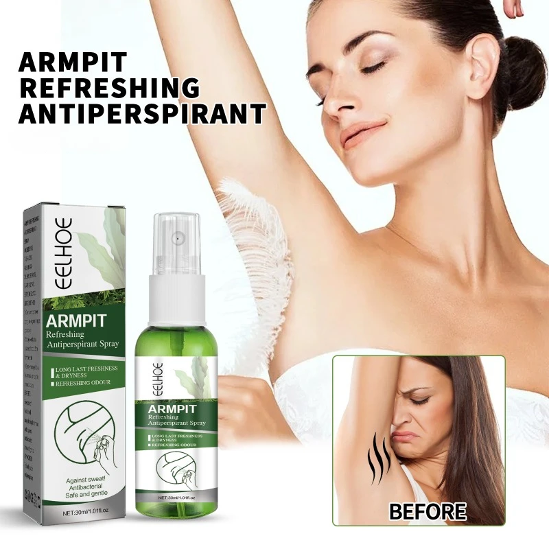 Body Underarm Odor Removal Spray cleaning antiperspirant Armpit Deodorant Sweat Cream long-lasting fragrance Men Women Skin Care