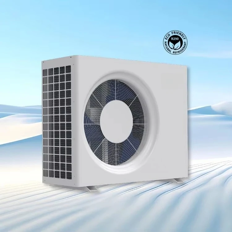 ODM R32 air Source Heat Pump With WiFi Control Monoblock ASHP System Connect Solar Photovoltaic Panels