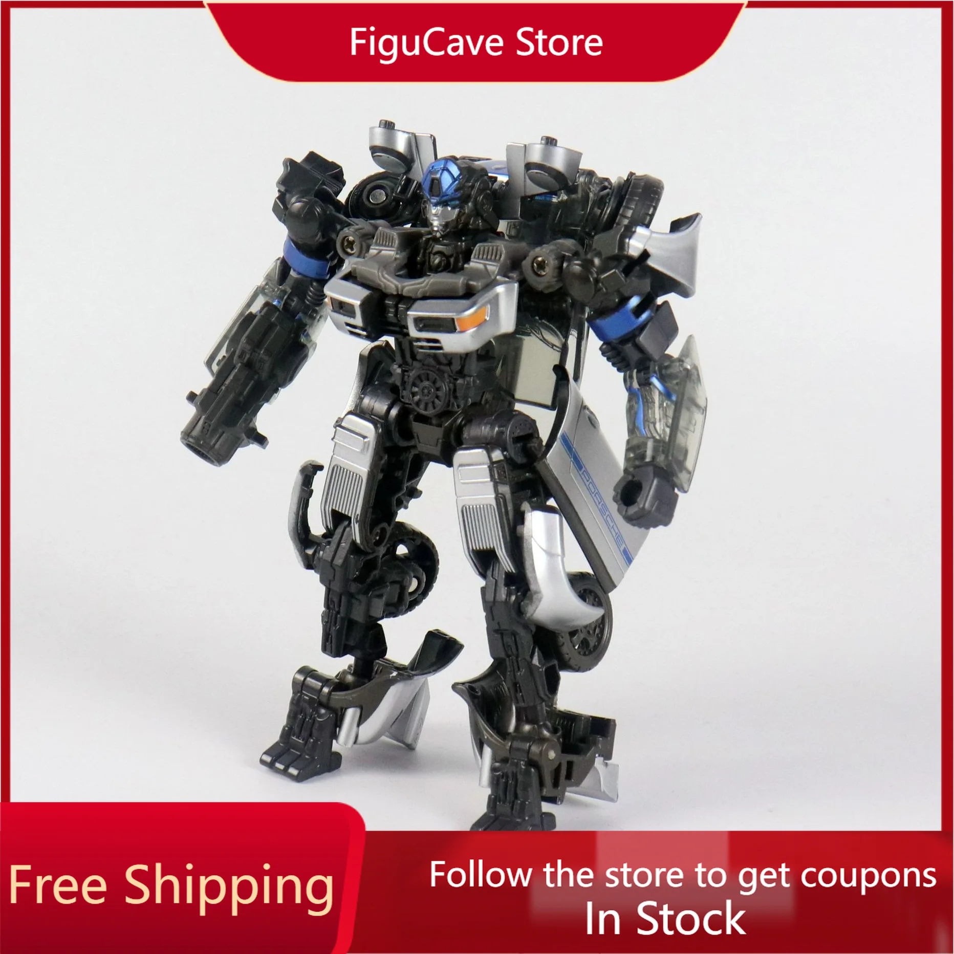 

Трансформирующаяся игрушка-фигурка TransformersKO 7 Movie Edition SS105 Phantom CY-01: Коллекционная модель спортивного автомобиля-призрака, подарок