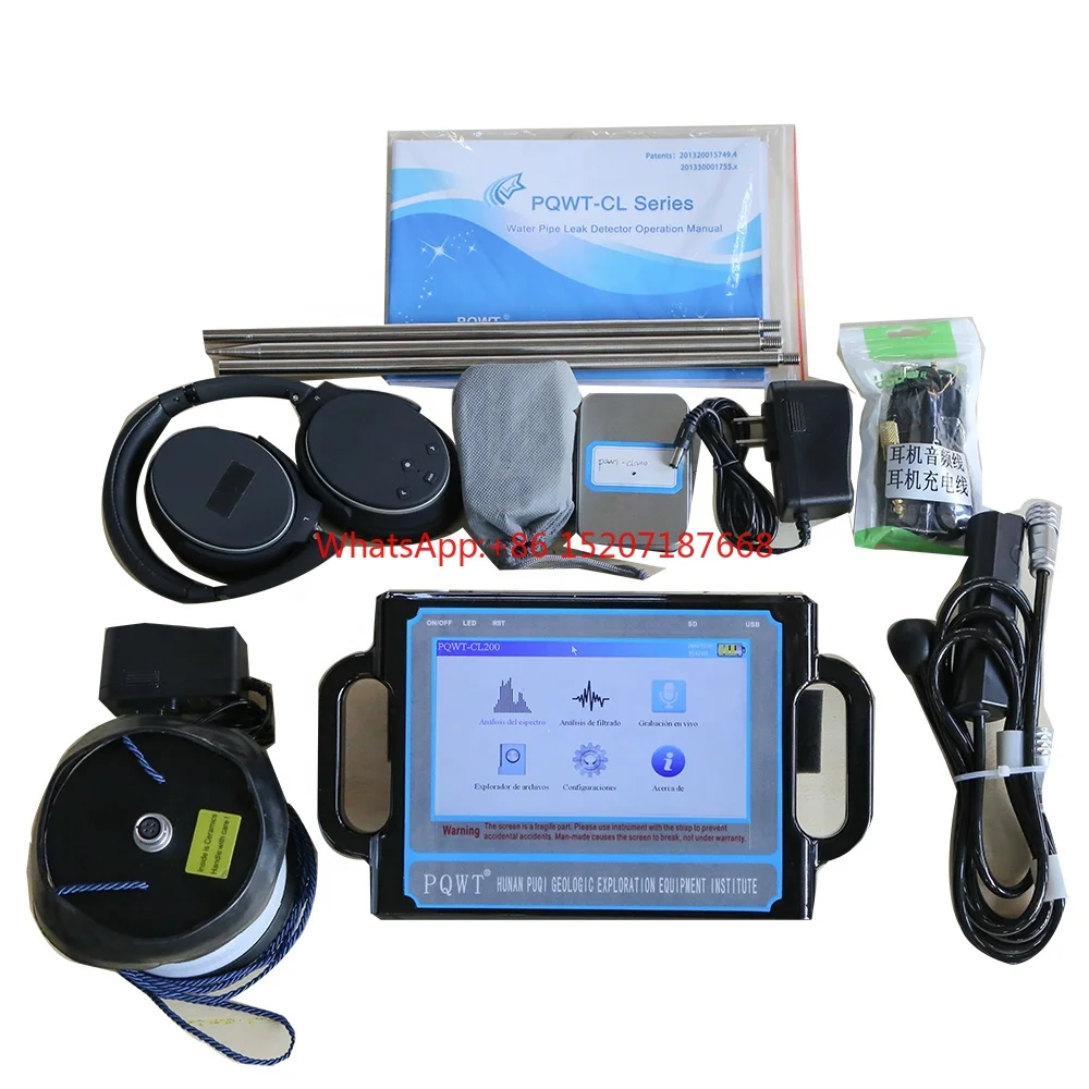 High Accurate Pipeline Leak Detector Indoor Outdoor Underground Water Leak Detector To Find Leaks