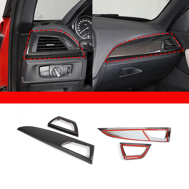 

Dashboard Air Vent Cover Trim Sticker Dash Air Outlet Frame Decal Car Supplies For BMW 1 2 Series F20 F21 F22 F23 F87 2012-2017