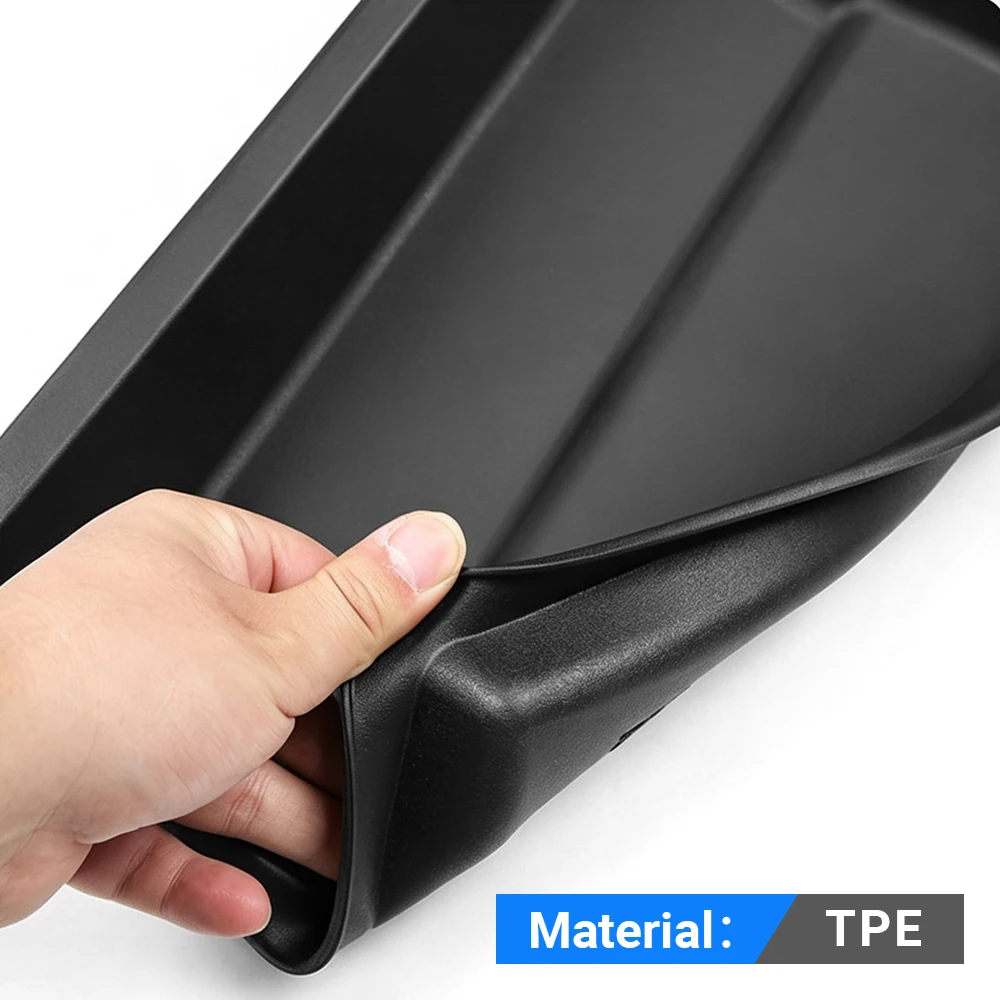 For Xpeng G6 2023 2024 2025 2025 2026 TPE Car Under Seat Drawer Type Organizer Storage Box Case Tray Decoration Accessories view 4