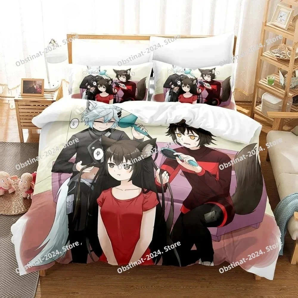 

3d Musical artist Tfmjonny Bedding Set Printed Bed Set Duvet Cover Sheet Pillowcase Bed Soft Quilt Cover Full Queen King Size