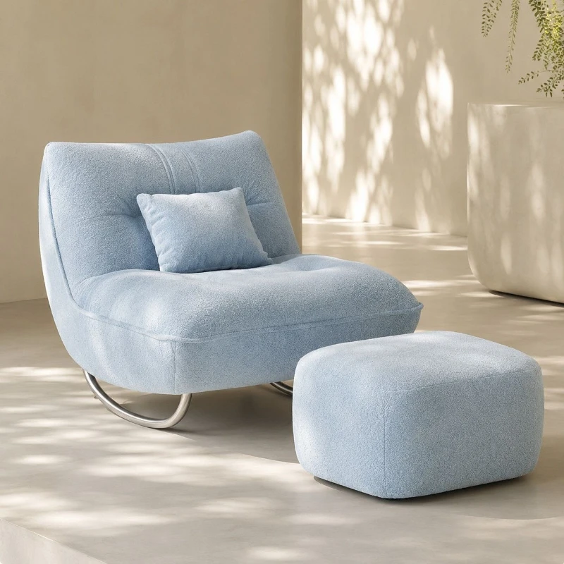 Single sofa, thickened version, living room balcony, lazy recliner