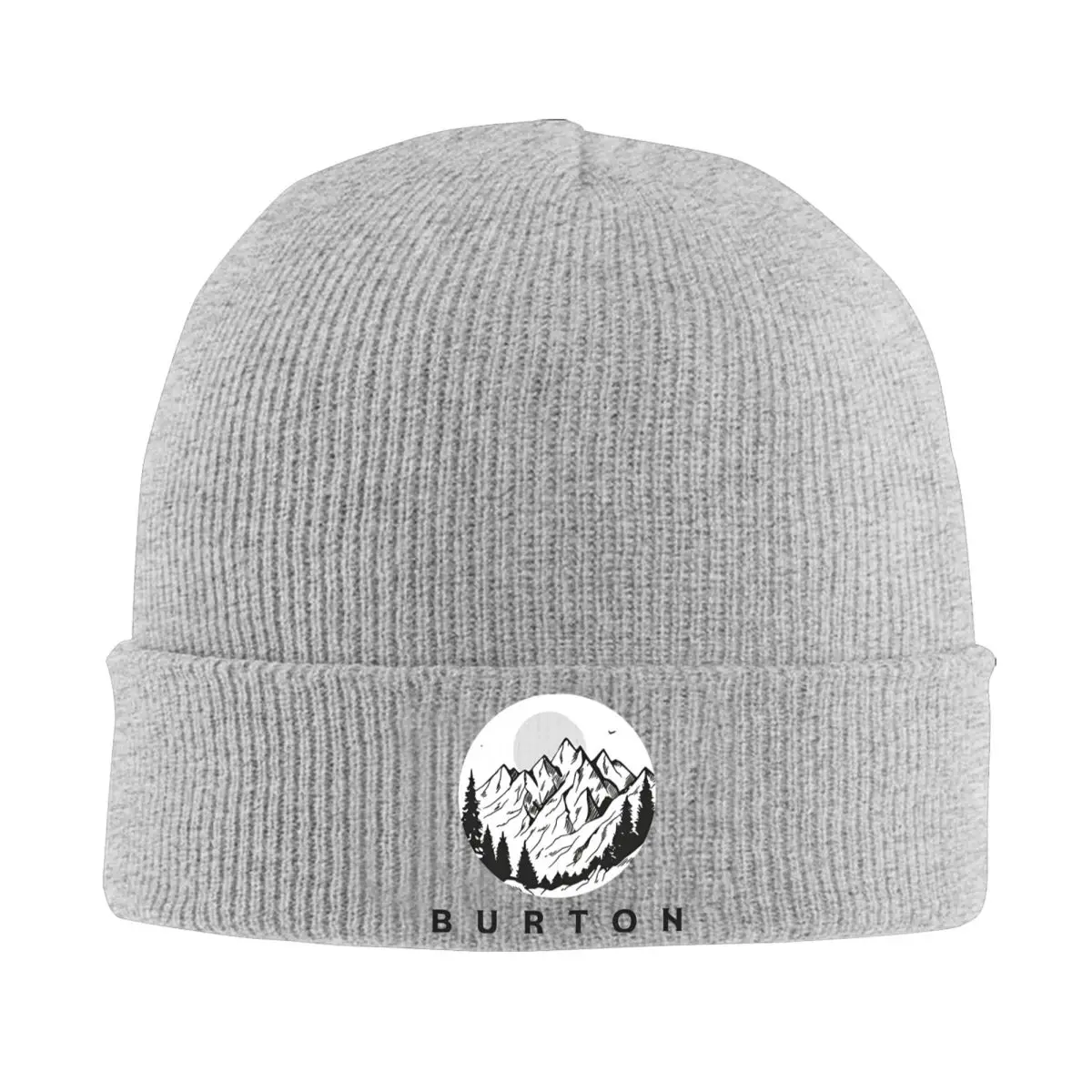 Burton Snowboard Beanie Hats Cappello lavorato a maglia Elastico termico Berretti unisex per adulti Autunno Inverno Grafica retrò Bonnet Hats Idea regalo