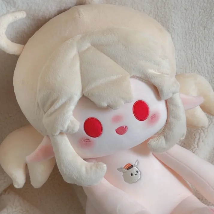 Genshin Impact Klee 40CM Cotton Doll Cosplay Clothes Adorable Delicacy Furry Plushie Ears Xmas Gifts Toys for Kids Cute