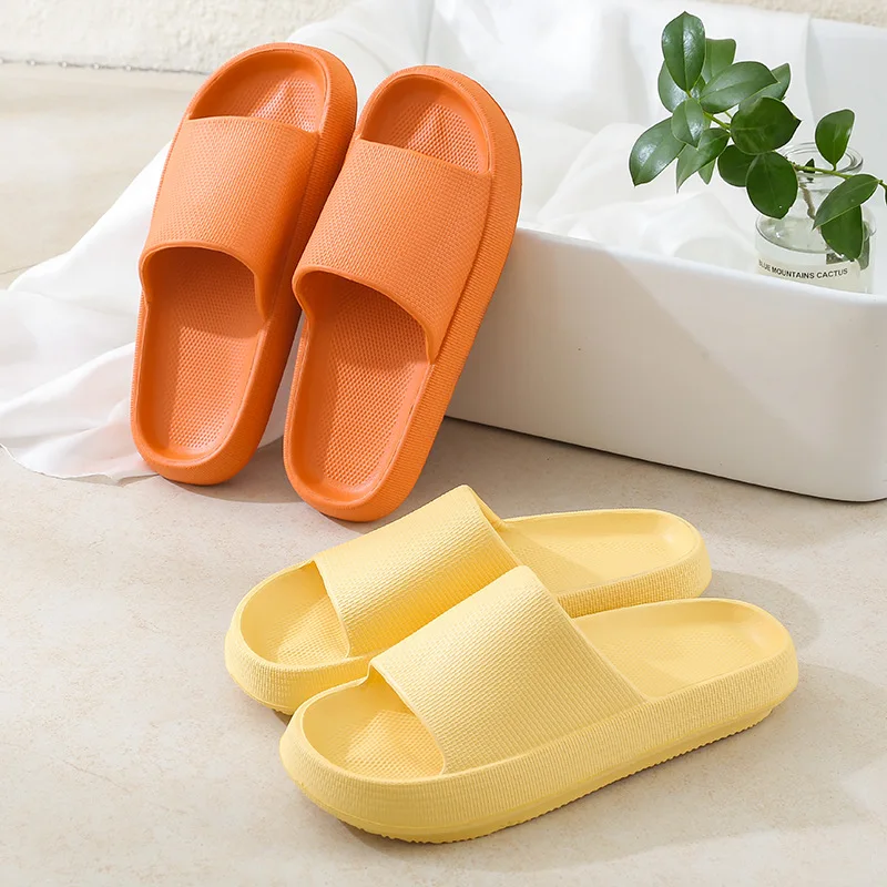 Xiaomi Thick Platform Bathroom Cloud Slippers Non-slip Flip Flops Woman Sandals Women Fashion Soft Sole EVA Indoor Slides