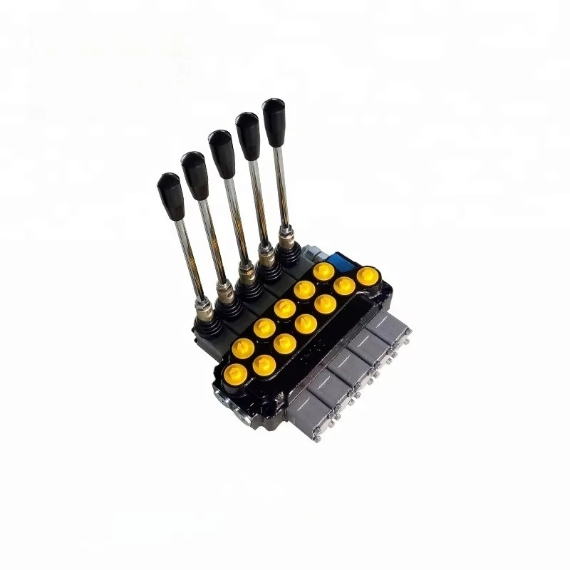 حار بيع DCV40 40L / دقيقة دليل قطعة واحدة الهيدروليكية متعددة الاتجاهات التحكم DCV صمام #1