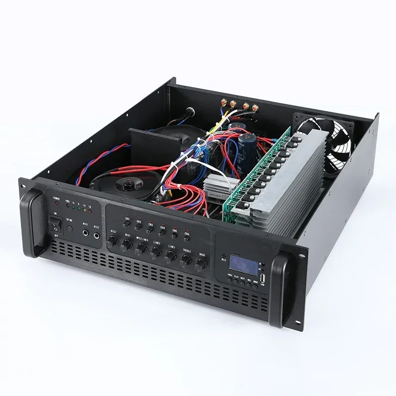 NEW Hot Selling 3U Series High Power Audio Amplifier 1500w PA Amplifier Module And ;Aluminum Power Amplifier