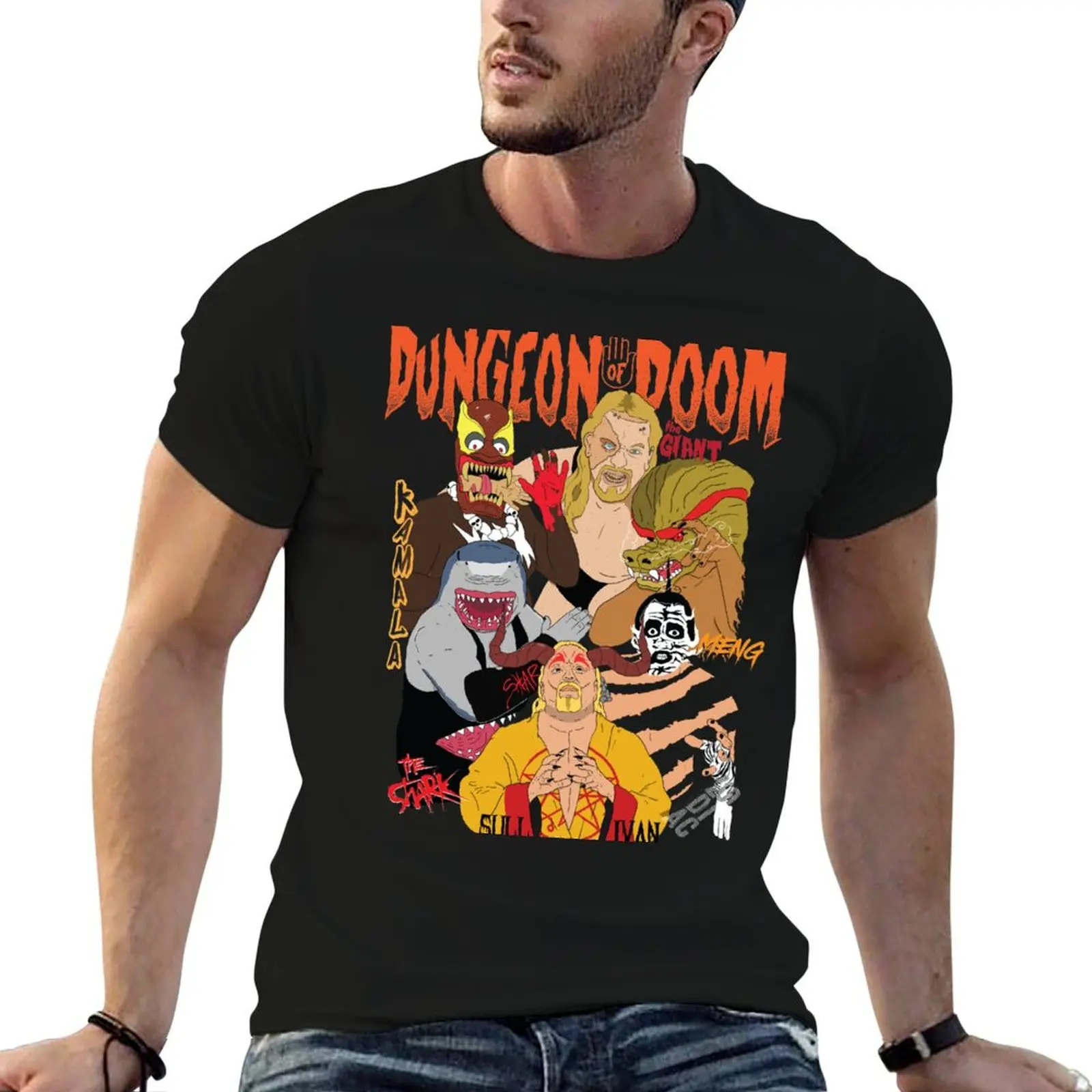 

shirts cotton men t dungeon T-Shirt luxury brand man cotton 100% doom shirt t of