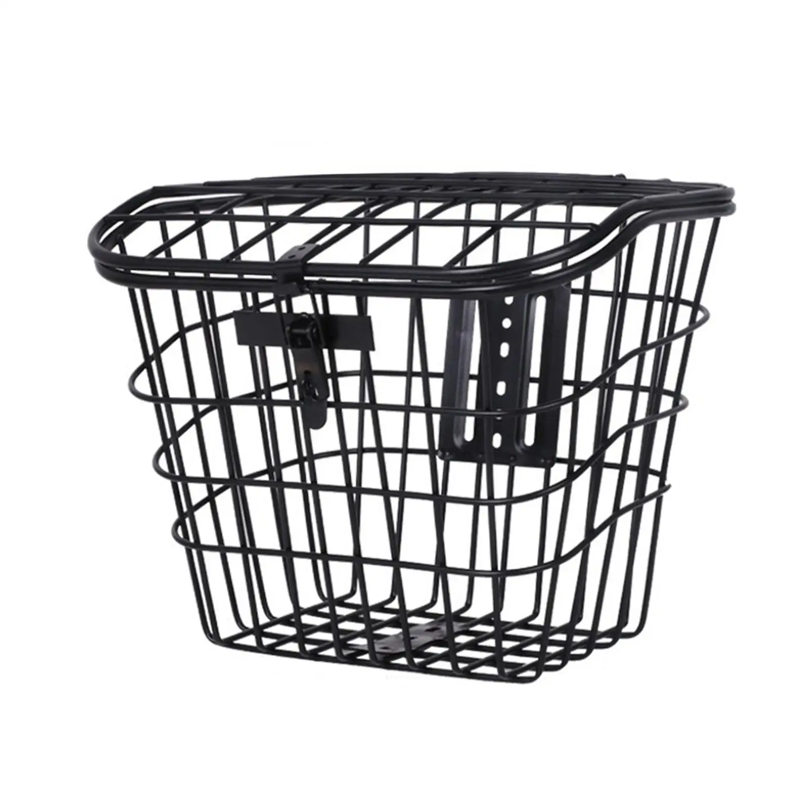 Bike Basket with Lid Dogs Carrier Carrying Stylish Bicycle Storage Basket Easy