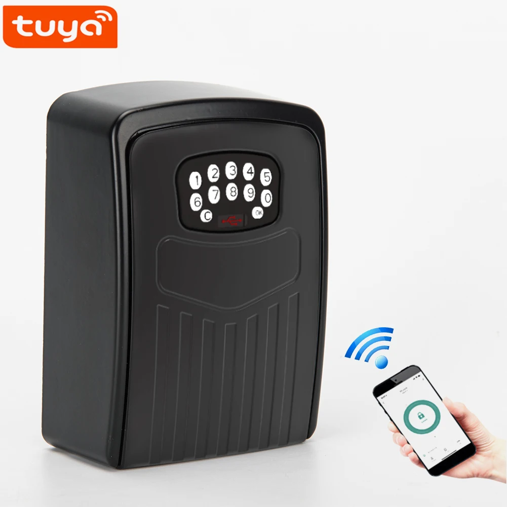 Смарт-замок для дома, настенный Сейф для дома, погодозащищенный, для строительных площадок, жилых помещений