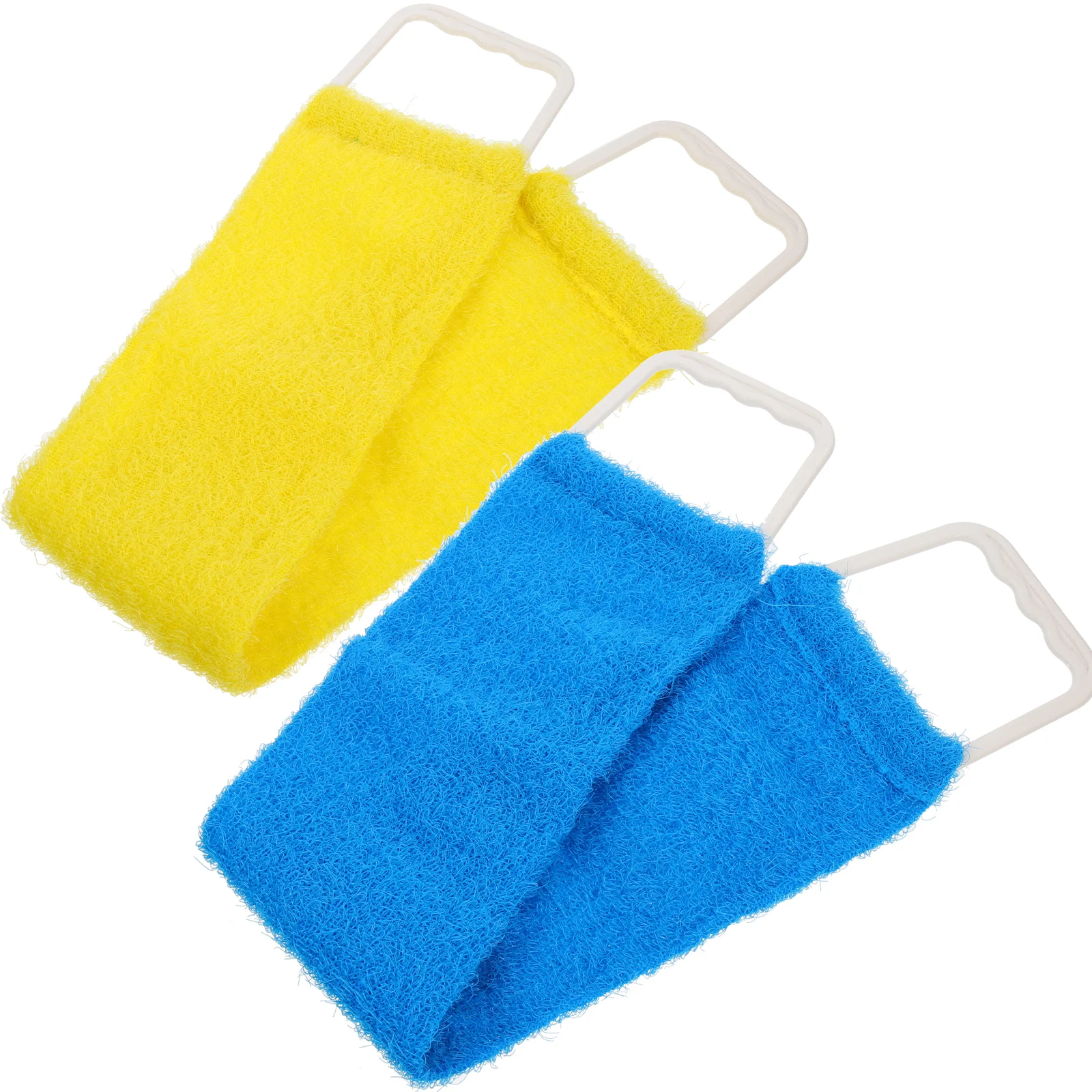 

Bath Towel Scrubber Body Exfoliating Back Belt Cleanser Brush Men Women Premium Material Removes Dead Skin