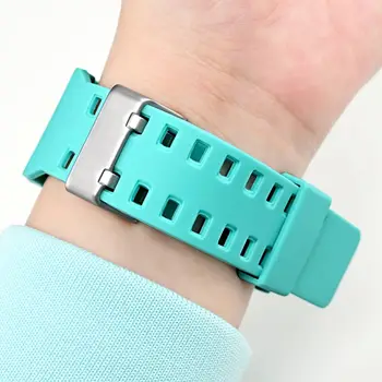 適用於卡西歐 G-Shock GA-100/110/120/140 GD-100 GAX-100 GLS-100 的替換橡膠矽膠啞光錶帶 8 最佳銷售 GBX 100 - №2