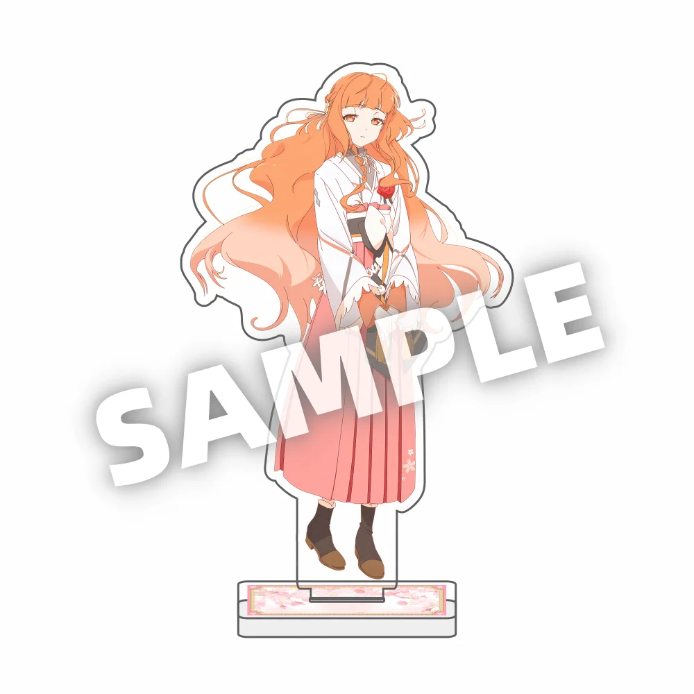Anime Agents of the Four Seasons Hinagiku Kayo Sakura Hazuki Ruri Acrylic figure stand Cartoon keychains Birthday Gifts 15cm