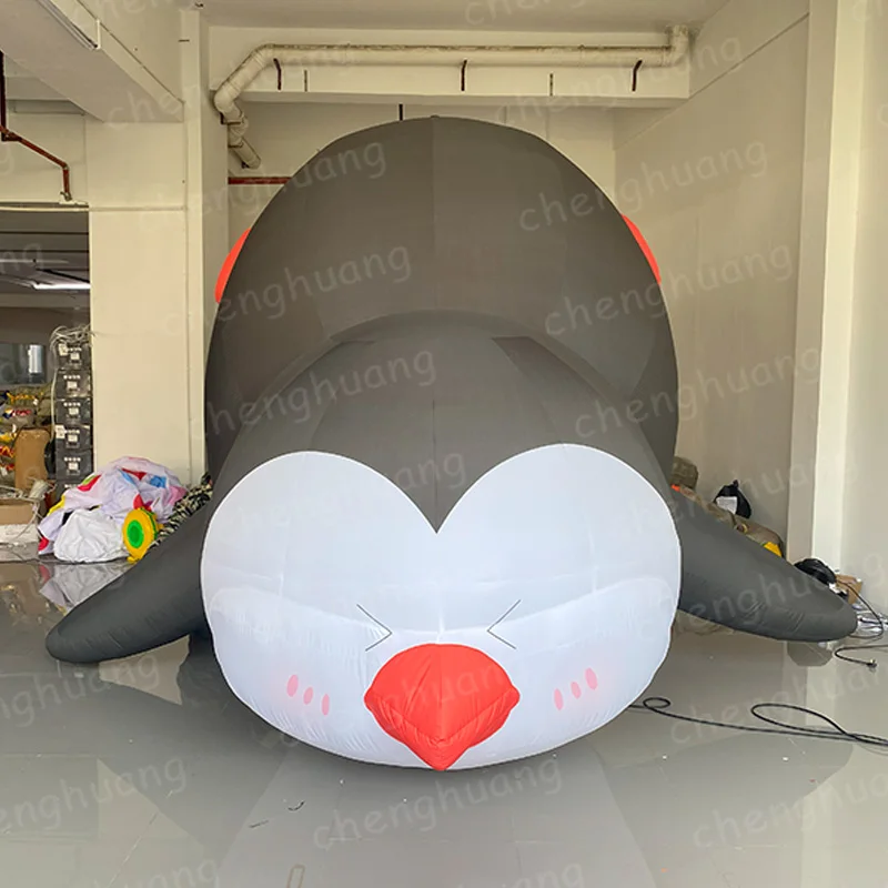 

Надувные пингвины, воздушные модели на основе животных с выдувными устройствами, торговый центр на открытом воздухе и продвижение квадратных мероприятий и украшение.