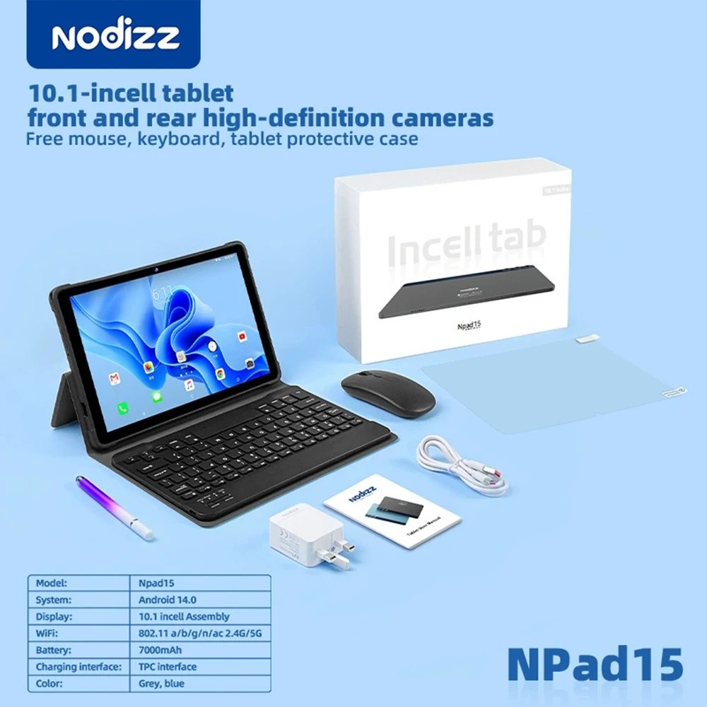 14" Tablets PC A140 Global Version Octa Core 20GB RAM 512GB ROM 4G LTE Dual SIM 5G Dual WiFi GPS Tablet PC 13800mAh Android 15