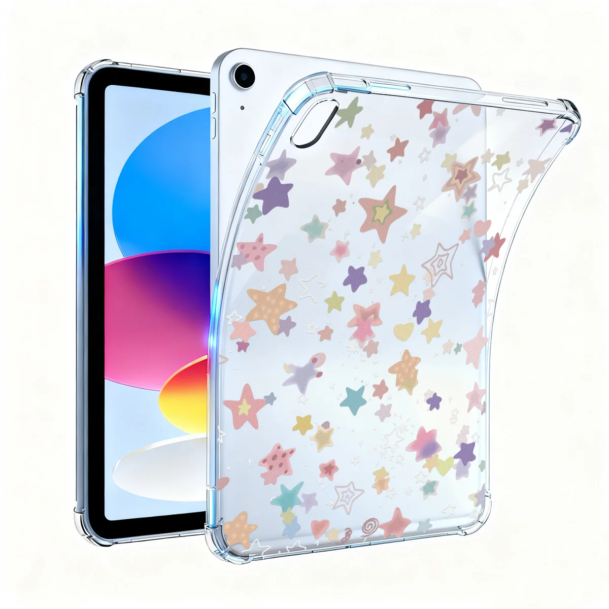 Clear Case For iPad 11th Gen A16 2025 Case iPad 10.9 Gen 10th 7/8/9th 10.2 Air 11 13 M4 M3 2026 2025 2024 Air 5 4 3 2 Case Cover