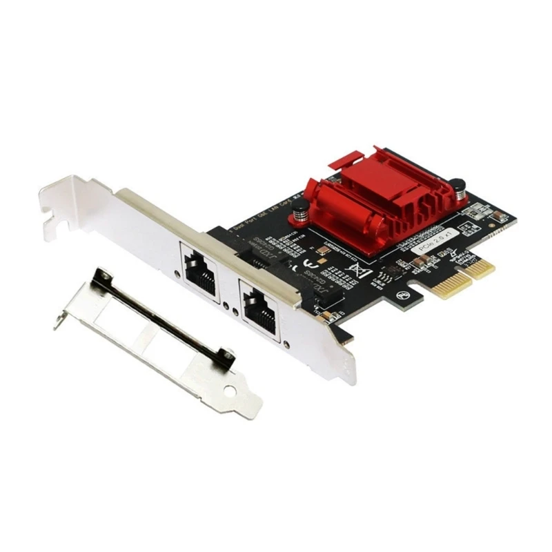 Tarjeta de red PCIe Adaptador de red Ethernet Gigabit RJ45 Compatible con Windows Lin