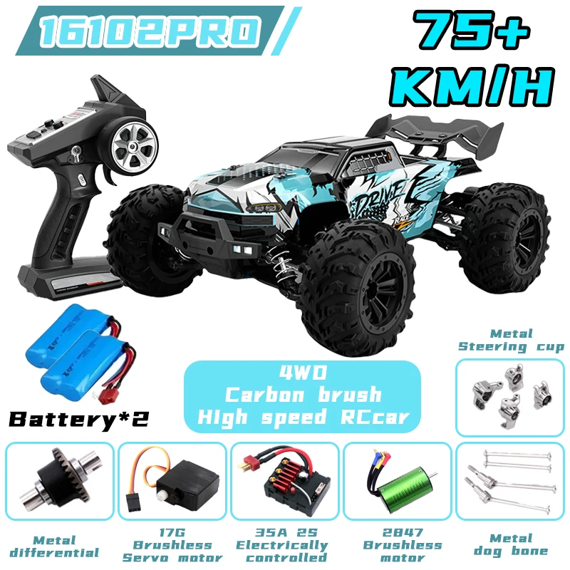 Seria SCY-RCcar, 50/75 km/h 4WD Samochód driftowy o wysokiej prędkości Czas pracy akumulatora Elektryczne prezenty dla dzieci Partner Równorzędny z MJX