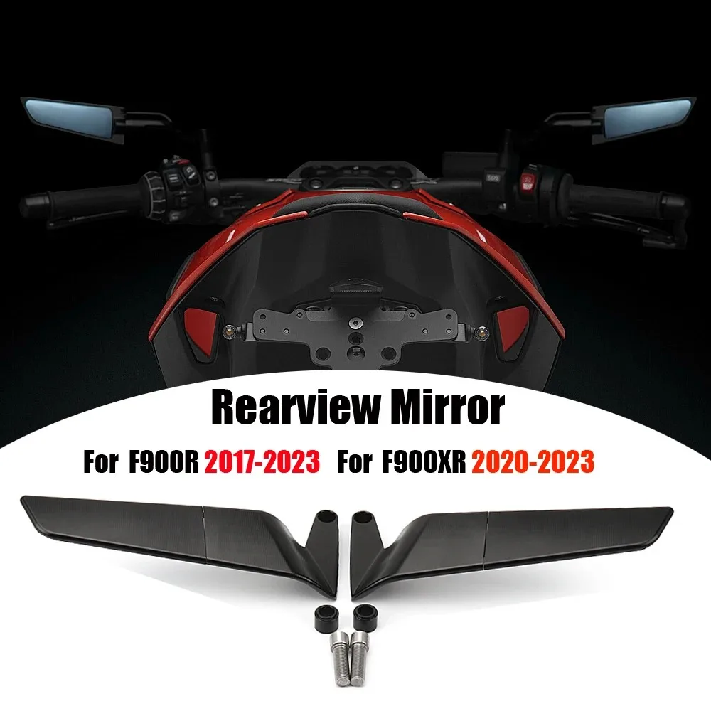 

Motorcycle Mirror Modified Wind Wing Adjustable Rotating Rearview Mirror For BMW F900R 2017-2023 F900XR 2020-2023 F900 R XR