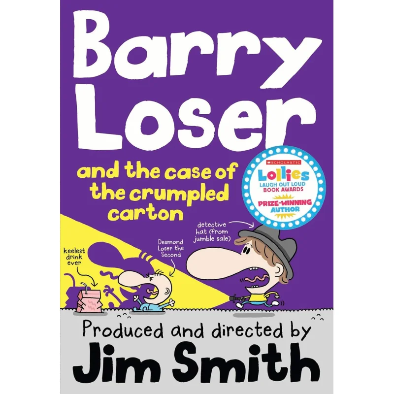 

The Barry LoserBarry Loser And The Case Of The Crumpled Carton Jim Smith Farshore 9781405268035 Book
