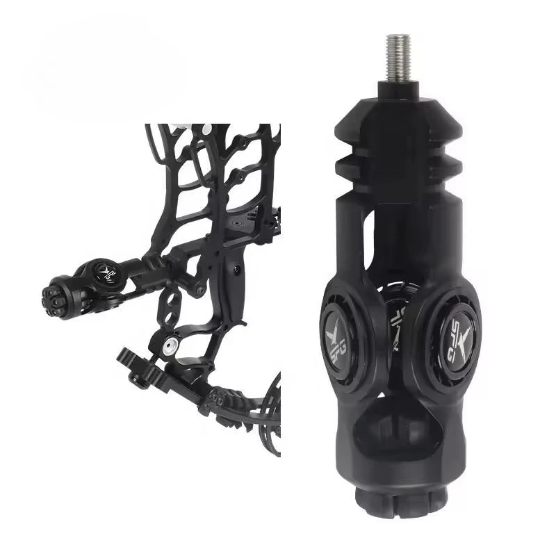 

Стабилизатор блочного лука для стрельбы из лука, охоты, изогнутые луки, металлические стойки для тренировок по весу, амортизирующие аксессуары для гашение вибрации