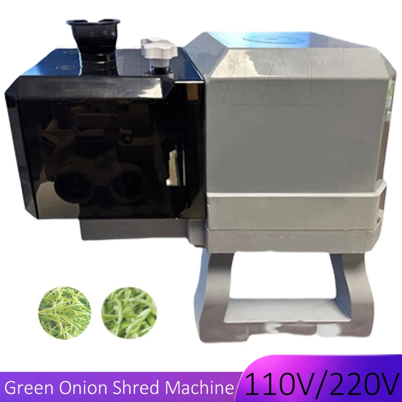 2024 Electric Green Onions Cutter Shredder Cutting Machine Scallion Chopper Shredded Spring Onion