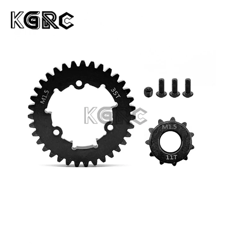 

CNC 45# HD Steel 1.5Mod 35T Spur Gear and 12T 13T 20T 30T Pinion Gear Set for 1/5 X-Maxx XMAXX 1/6 XRT Upgrade Parts