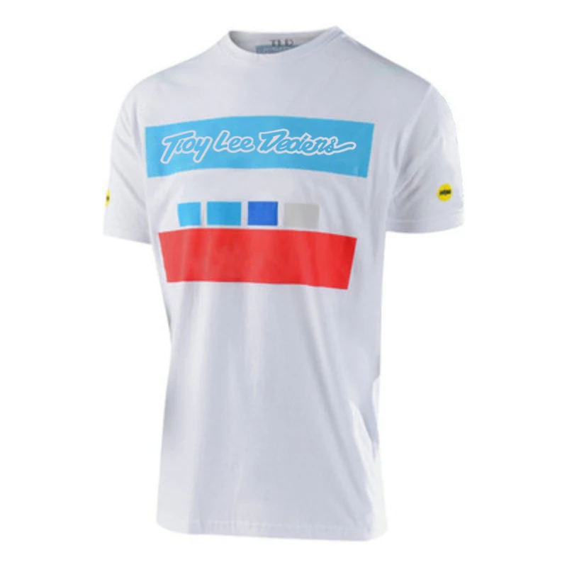 Maglia da uomo a maniche corte in discesa maglia da mountain bike mtb off-road dh maglia da moto motocross abbigliamento sportivo da corsa