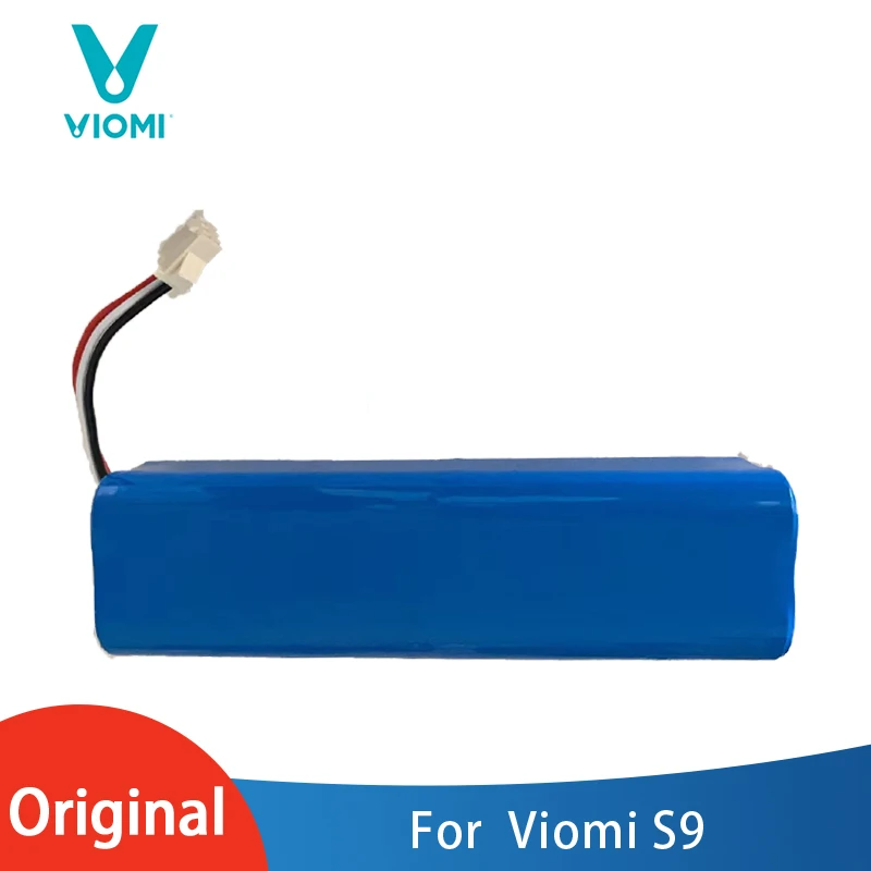 

14.4V 5200mAh Li Ion Battery Rechargeable Pack for Viomi S9 UV Alpha VU Robotic Vacuum Cleaner Accessories