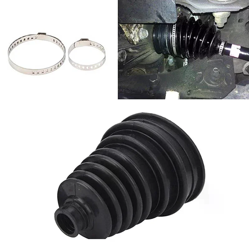 Car CV Boot Kit Constant-Velocity Dust Cover Joint Constant-Velocity Dust Cover Elasticity Drive Anti-Aging Wear Universal