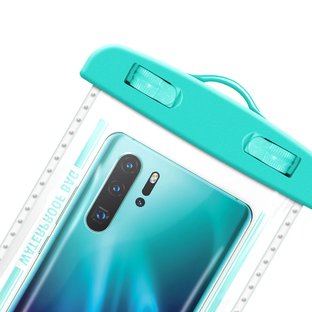 علامة تجارية جديدة وقابلة للاستبدال ​ حقيبة مقاومة للماء معدات السباحة 19*11 سنتيمتر 50 جرام 6 ألوان مريحة للحمل PVC + ABS