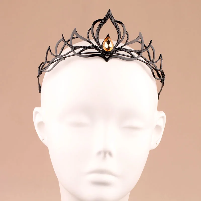Halloween-Party-Kopfschmuck mit dunklem Thema, Geburtstagskrone, Party-Dekoration, Artikel für verschiedene Veranstaltungen und Festivals – Detail 3