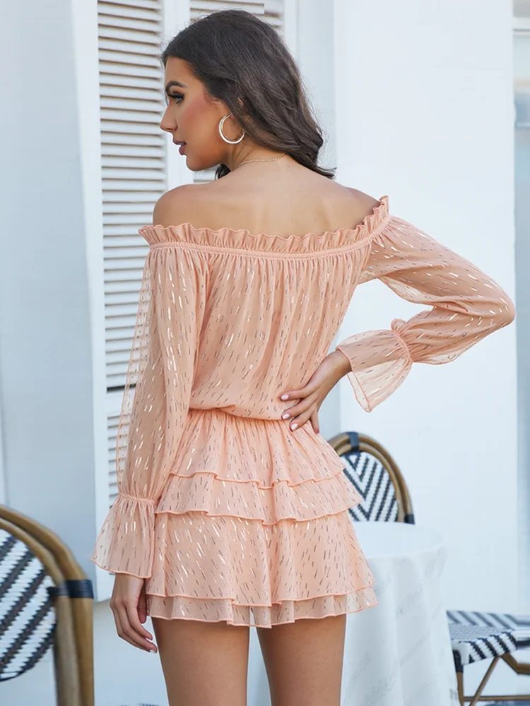 

Sisterlinda Sweet, комплект из 3 предметов, женский яркий топ с рюшами и завязками на шее + без бретелек + многоуровневая юбка, клубная одежда для дня рождения