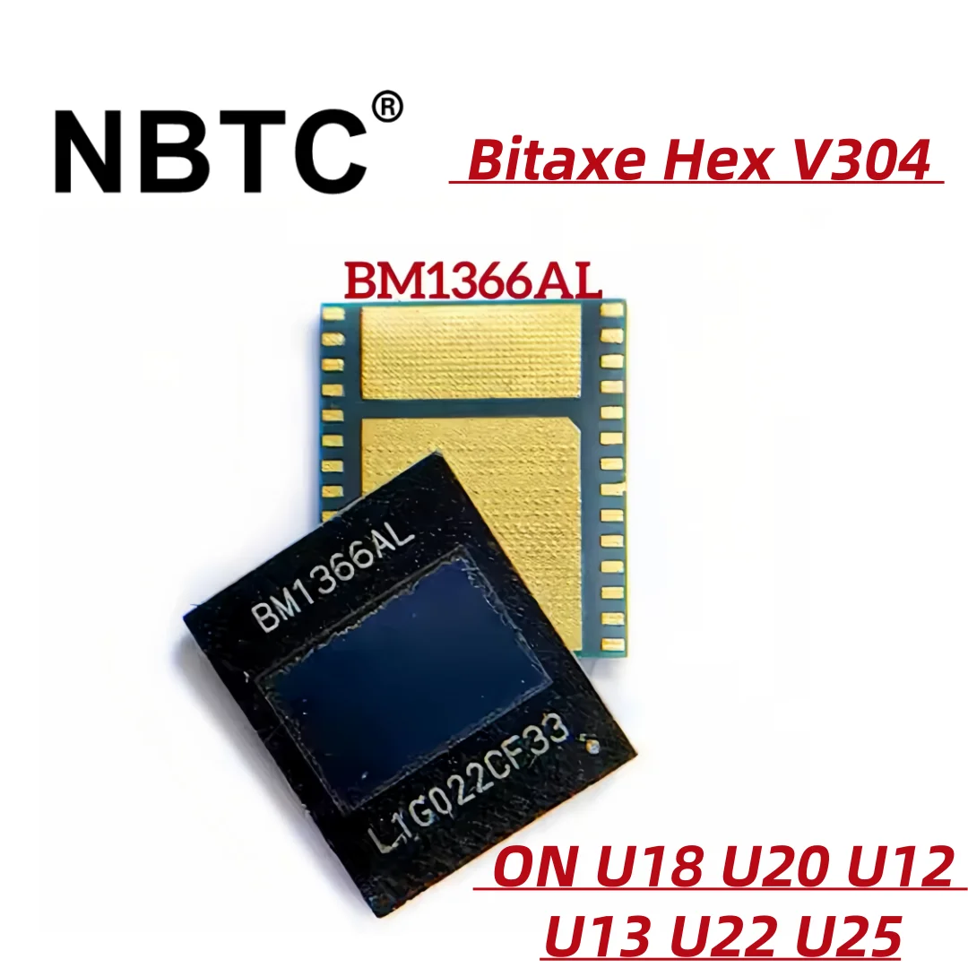 Lot de 6 Pièces pour Bitaxe Hex V304, BM1366, BM1366AL, BM1366AG, U18, U20, U12, U13, U22, U25