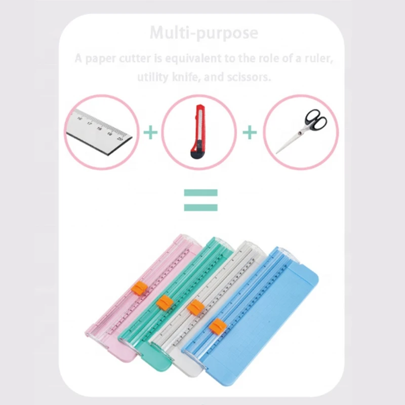 2022 New Multi-purpose Mini Paper Trimmer 10 Sheet Capacity with Automatic Security Safeguard for Scrapbooking Home Office