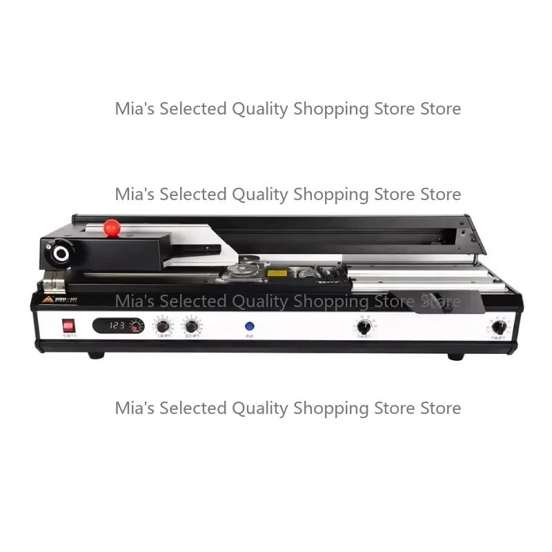 460 Model Desktop Semi-Automatic Hot Melt Glue Machine Office Use Perfect Binding Document Machine for Binding And Office