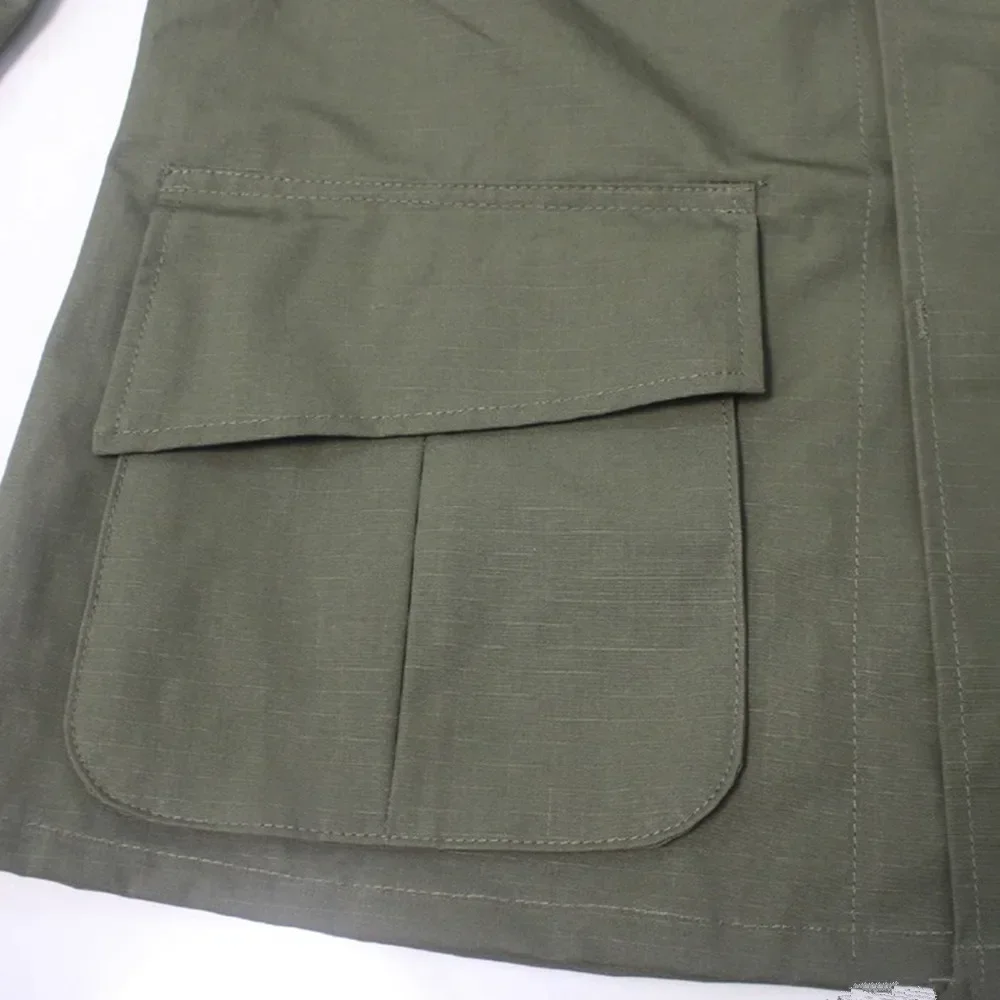 WW2 Uniforme TCU americana per uomo Giacca tattica Guerra Vietnam Retro WW2 US Cappotto tattico da allenamento in tessuto per esterni