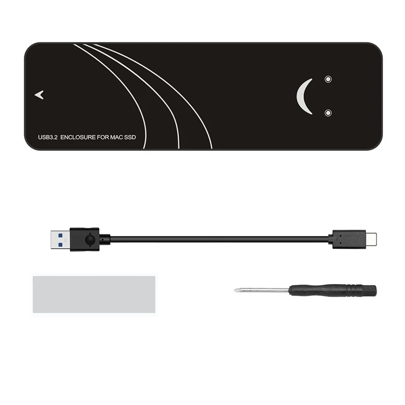 MacBook SSD-Gehäuse NVME M2 SSD-Gehäuse-Adapter für Apple MacBook Air Pro Retina 2013 2014 2015 2016 2017, USB 3.2 auf MAC M.2-Box – Detail 12