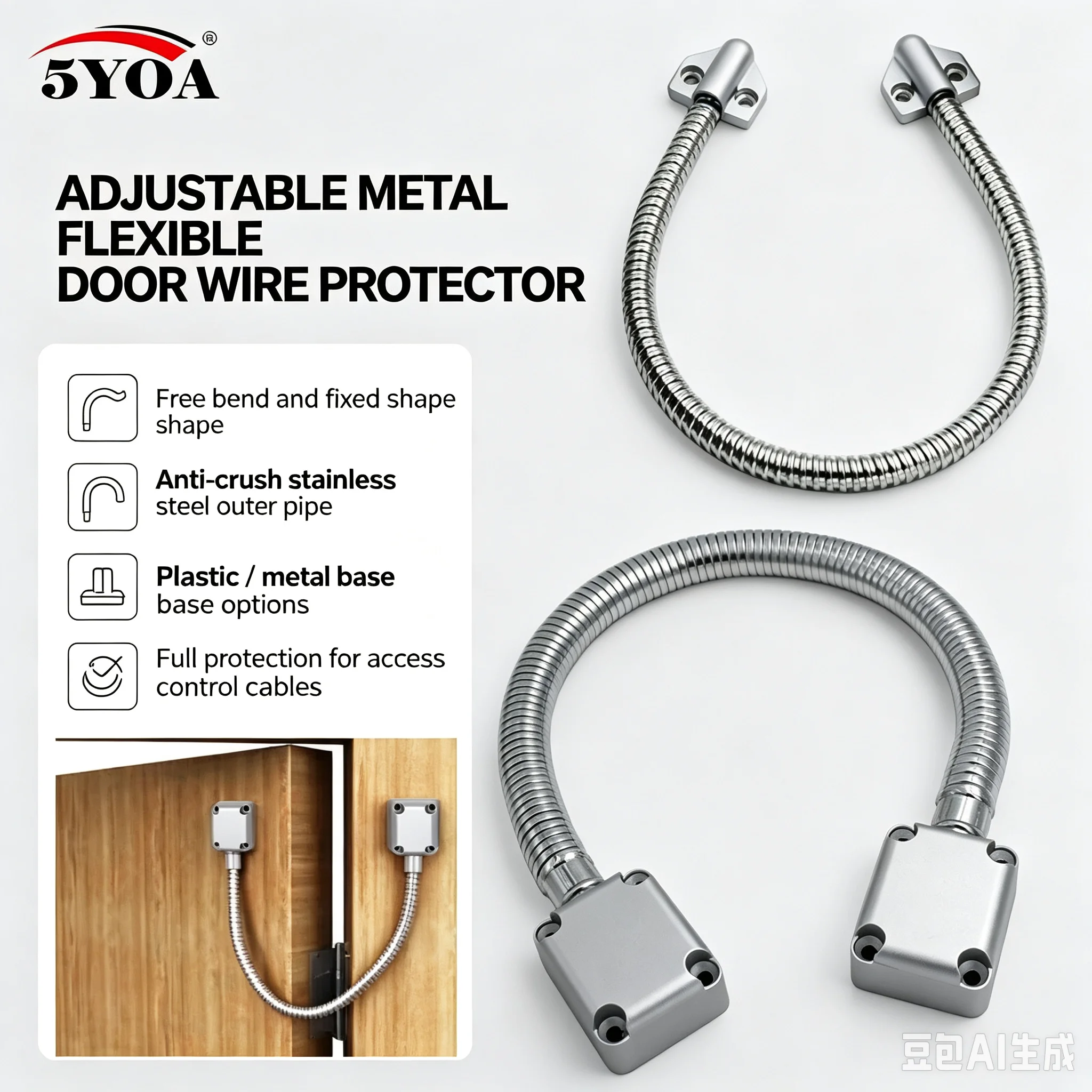 Paslanmaz Çelik Kapı Halkası A - Cable Management Sleeve incelemesi ve fiyatı