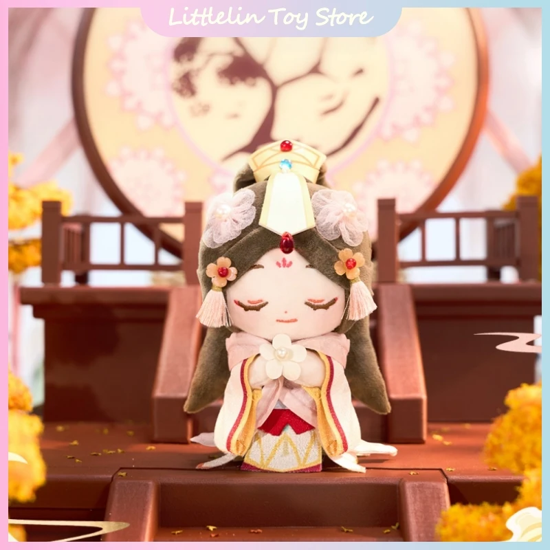 Подлинная плюшевая кукла Heaven Official'S Blessing Xie Lian Tai Zi Yue Shen, мягкая подвеска Tgcf, модная игрушка, орнамент, периферийный подарок